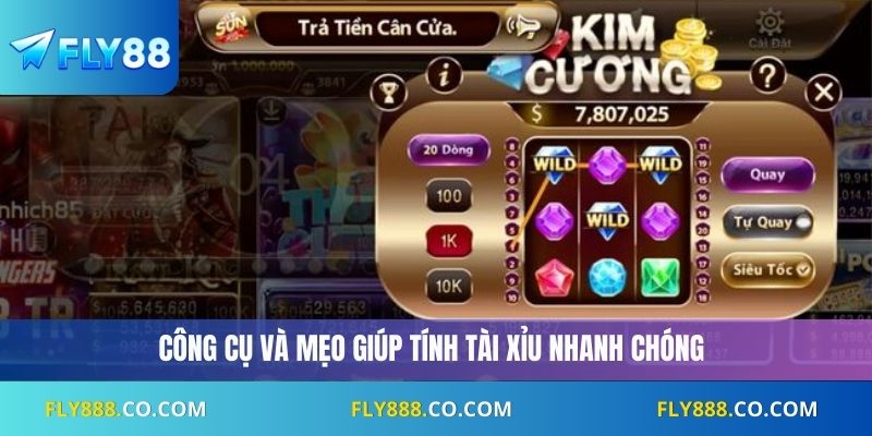 Công cụ và mẹo giúp tính tài xỉu nhanh chóng